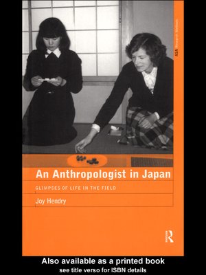 cover image of An Anthropologist in Japan